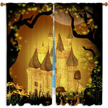 Fairytale Castle Window Curtains 45942061