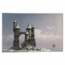 Fairytale Island Castle Rugs 39078480