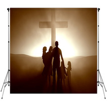 Family At The Cross Backdrops 23108751
