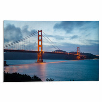 Famous Golden Gate Bridge In San Francisco Rugs 66547787
