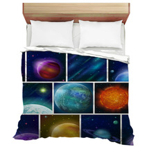Fantastic Space Background, Seamless Bedding 63603572