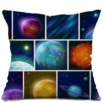 Fantastic Space Background, Seamless Pillows 63603572