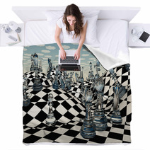 Fantasy Chess Blankets 50506714