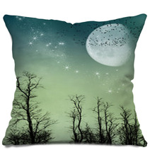 Fantasy Landscape Pillows 106736454