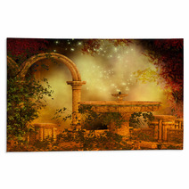 Fantasy Magical Forest Scene Rugs 71092794