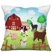 Farm Animals Pillows 45285889