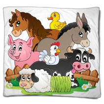 Farm Animals Topic Image 2 Blankets 57216991