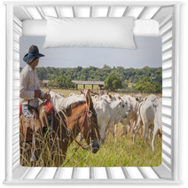 Fazenda Mato Grosso Gado Nelore, Farm Nelore Cattle In Brazil Nursery Decor 56598481