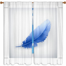 Feather Window Curtains 43692014