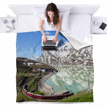 Ferrovia Retica - Passo Del Bernina (CH) Blankets 66650229
