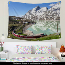 Ferrovia Retica - Passo Del Bernina (CH) Wall Art 66650229