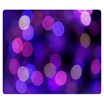 Festive Blue And Purple Background With Boke Rugs 64712642