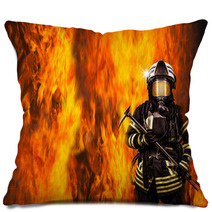 Feuerwehrmann Im Feuer Pillows 206743194