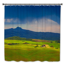 Fields And Hills Shined With Sunset Sun Bath Decor 68284108