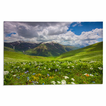 Fields Of Flowers In The Mountains. Georgia, Svaneti. Rugs 58548487