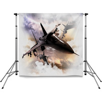Fighter Jets In Action Backdrops 47782666