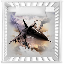 Fighter Jets In Action Nursery Decor 47782666