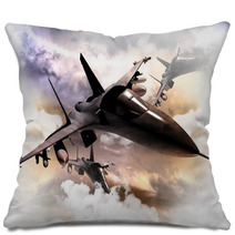 Fighter Jets In Action Pillows 47782666