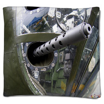 Fighter Plane Gun Blankets 1380703