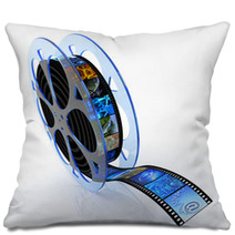 Film Reel With Images Pillows 44753816