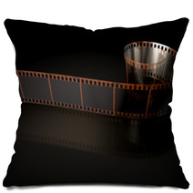 Film Strip Curled Pillows 86250648