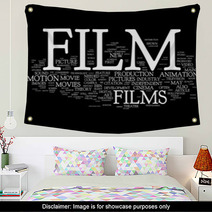 Film Word Cloud Wall Art 16530293