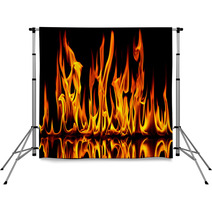 Fire And Flames Backdrops 35199214