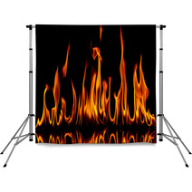 Fire And Flames Backdrops 35199232