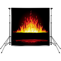 Fire Background Backdrops 21999013