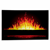 Fire Background Rugs 21999013