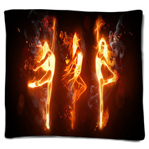 Fire Dance Blankets 33856150
