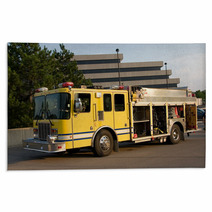  Fire Department Pumper Rescue Truck. Rugs 3783538