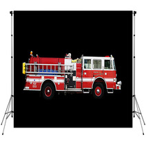 Fire Engine Backdrops 685870