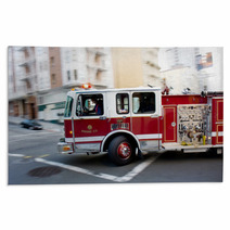 Fire Engine In A Big City Rugs 7251382