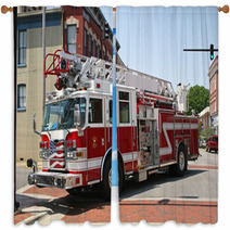 Fire Engine Window Curtains 38417100