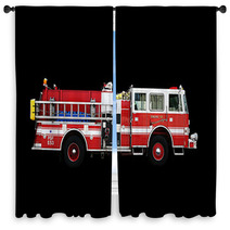 Fire Engine Window Curtains 685870