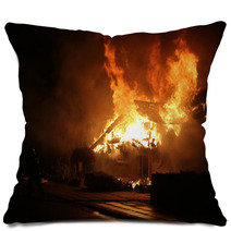 Fire In House Pillows 61441989