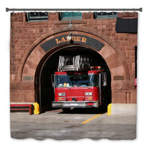 Fire Station Bath Decor 2343836