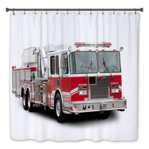 Fire Truck Bath Decor 12336097