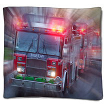 Fire Trucks Blankets 22655128