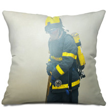 Firefight In A Urban Scene Pillows 52147799