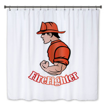 Firefighter Bath Decor 119913555