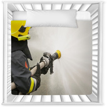 Firefighter In Action Nursery Decor 58169183