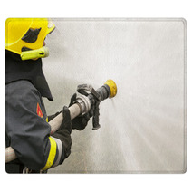 Firefighter In Action Rugs 58169183