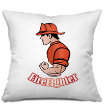Firefighter Pillows 119913555