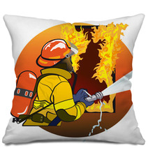 Firefighter Pillows 41427244