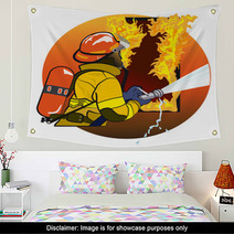 Firefighter Wall Art 41427244