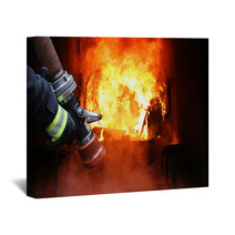 Firefighters  First In Last Out Wall Art 2236621
