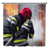 Firefighters In Action Bath Decor 42224219