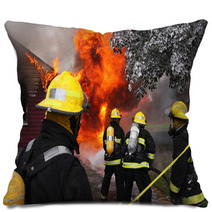 Firefighters In Action Pillows 5113946